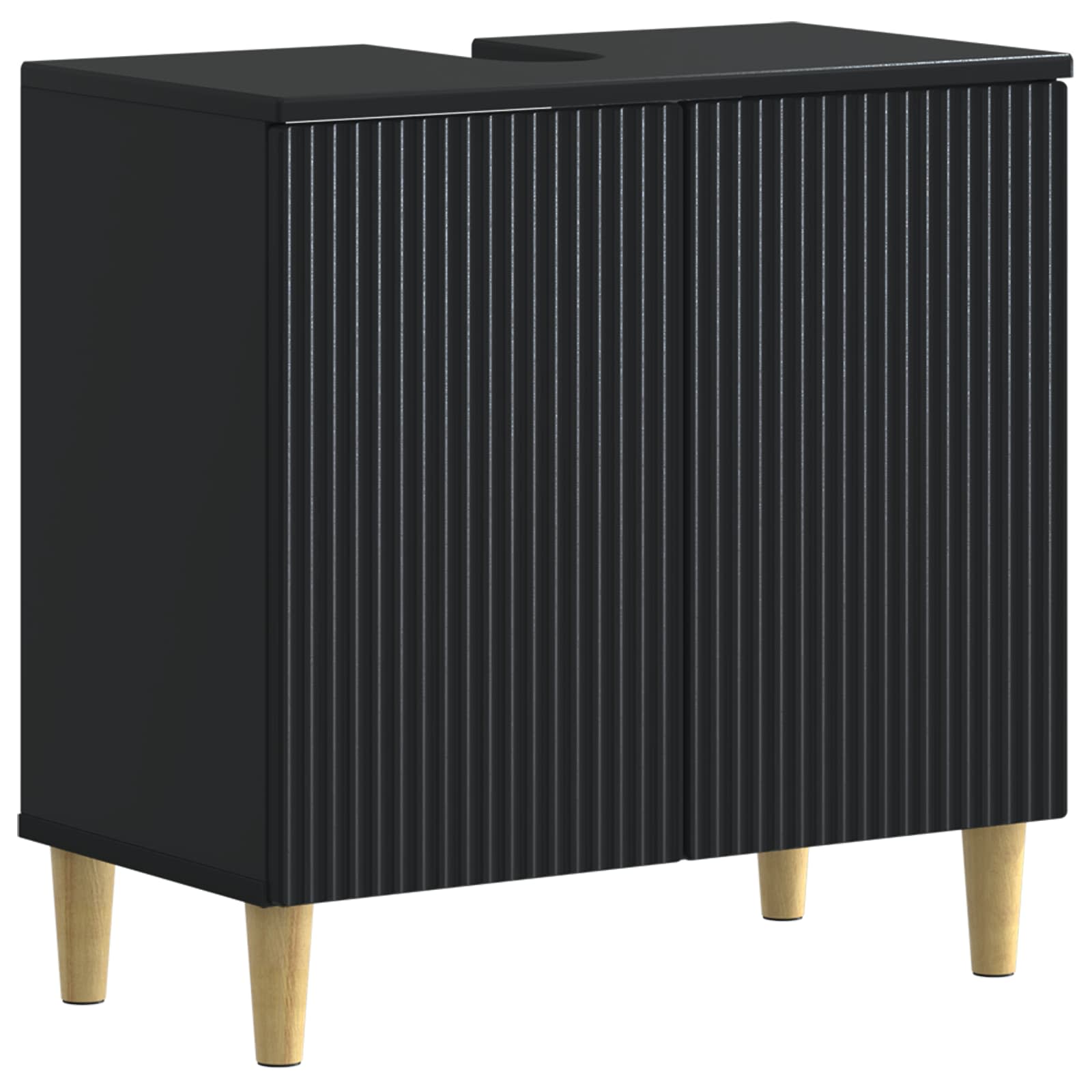 vidaXL Badkamer wastafelkast ARNHEM Wit 59,5 x 31,5 x 59 cm