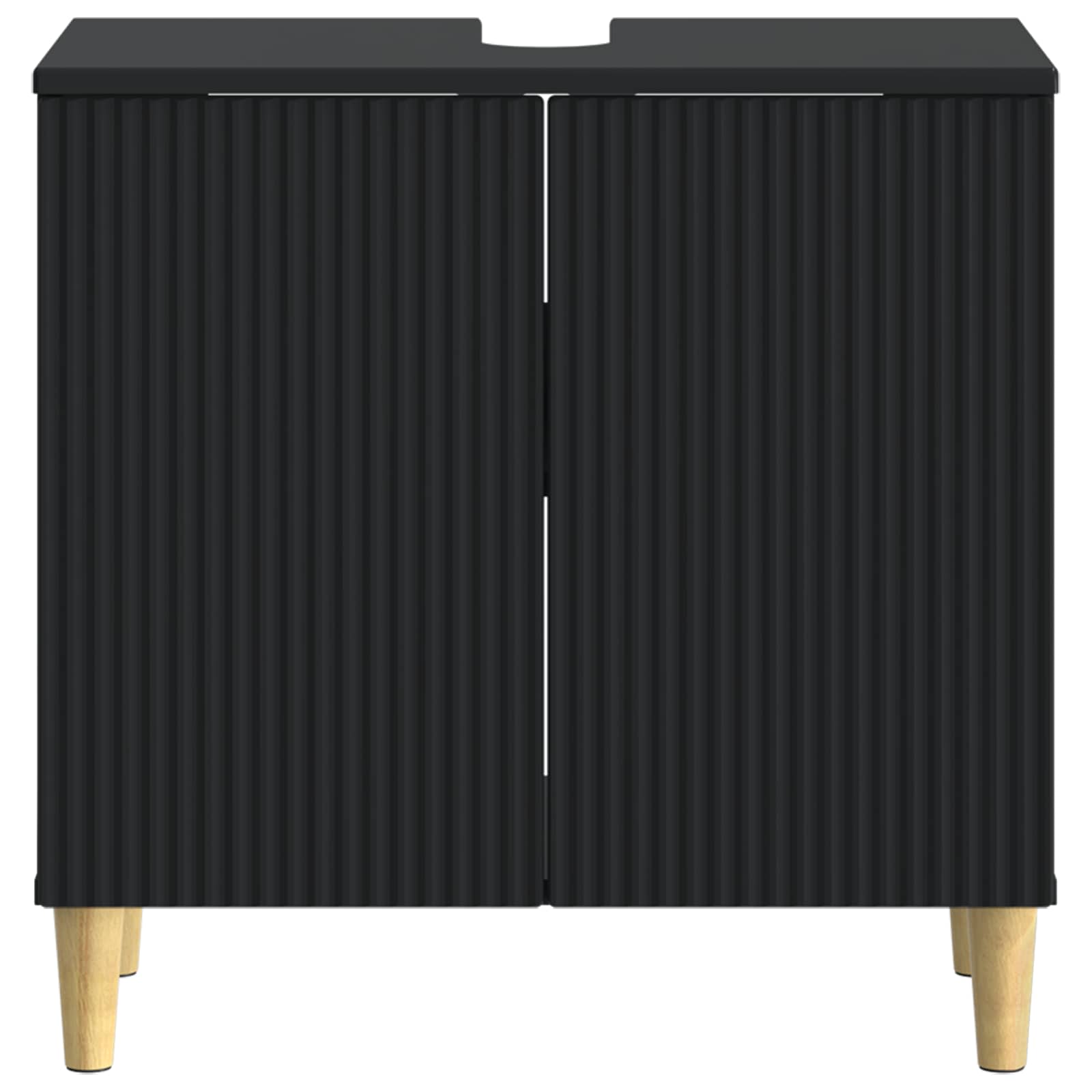 vidaXL Badkamer wastafelkast ARNHEM Wit 59,5 x 31,5 x 59 cm