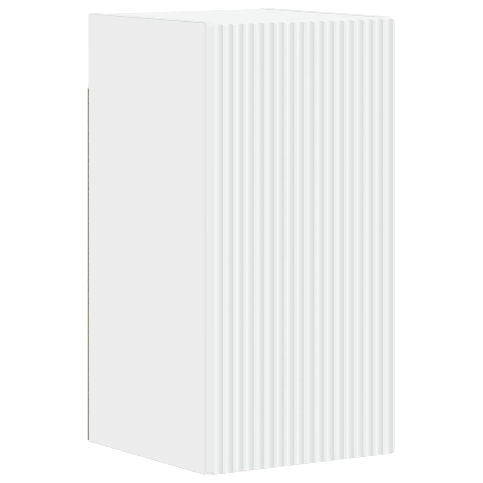 vidaXL Badkamer wandkast ARNHEM Wit 30 x 31 x 59 cm Bewerkt hout