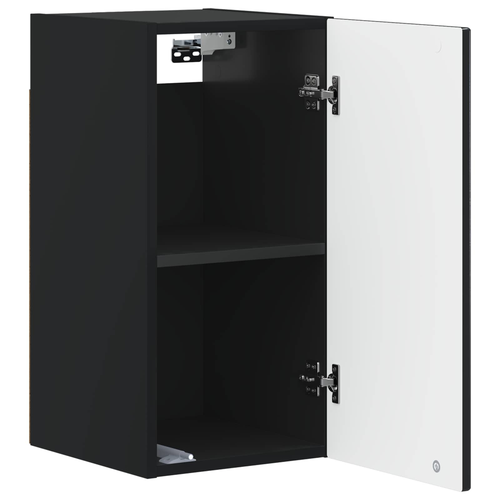 vidaXL Badkamer wandkast ARNHEM Wit 30 x 31 x 59 cm Bewerkt hout