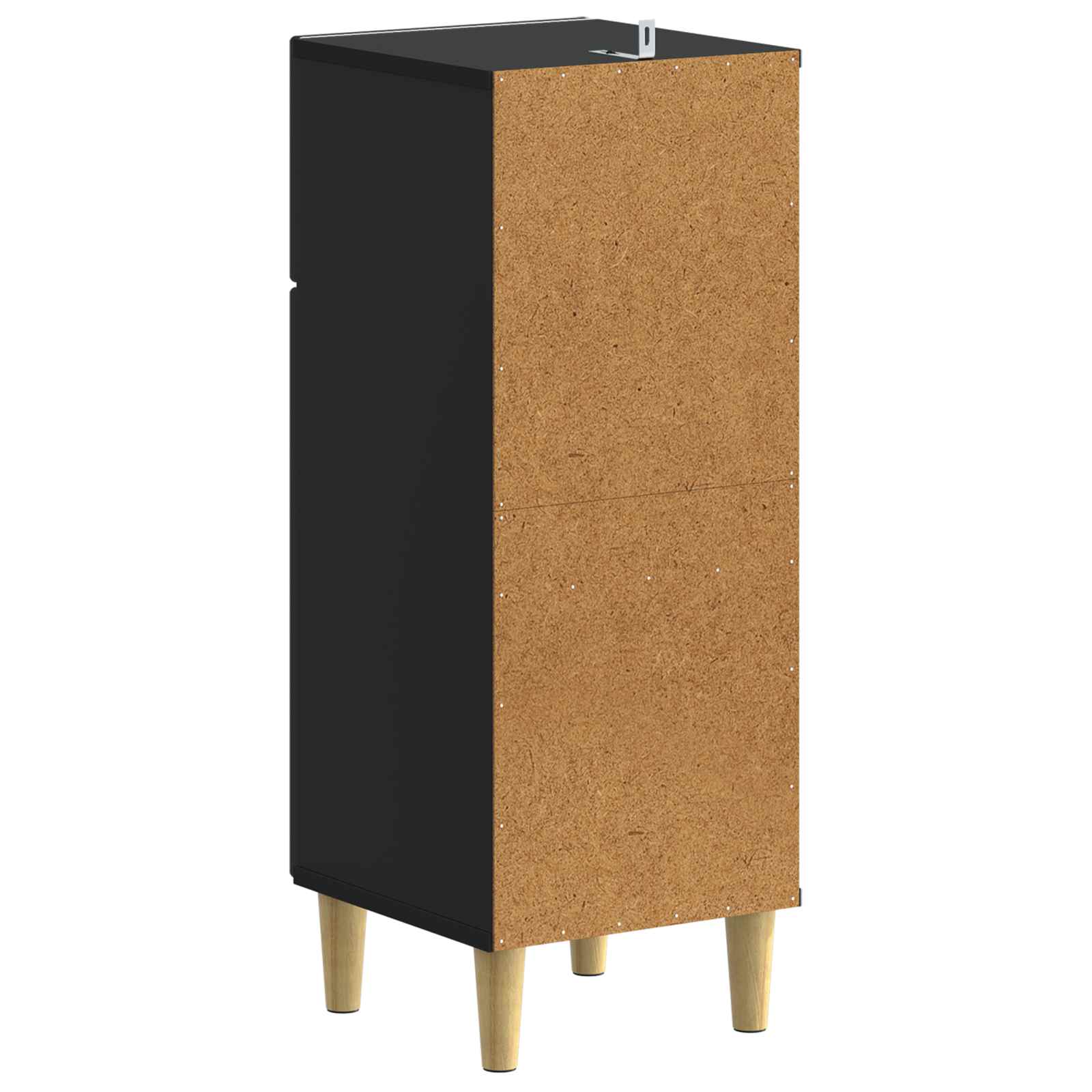 vidaXL Badkamer Opbergkast ARNHEM Wit 30 x 31 x 80 cm Bewerkt hout