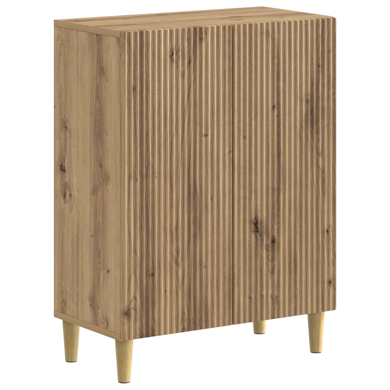 vidaXL Badkamer Opbergkast ARNHEM Wit 59,5 x 31 x 80 cm Bewerkt hout