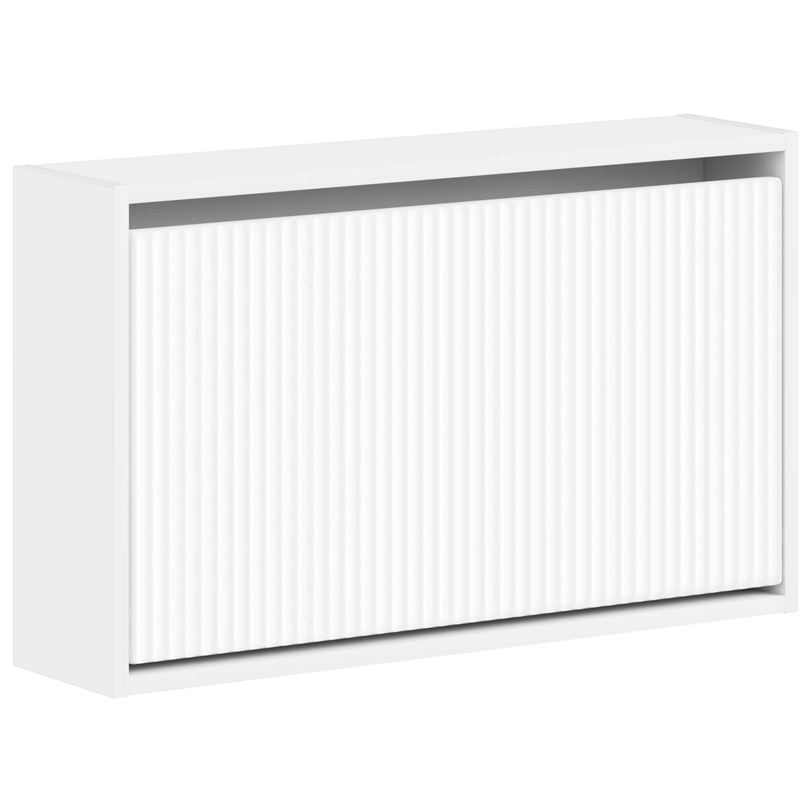 vidaXL Wandgemonteerde Schoenkast ARNHEM 71 x 17 x 43 cm Bewerkt hout