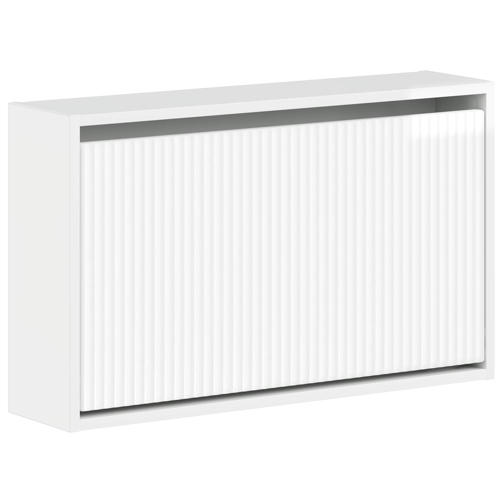 vidaXL Wandgemonteerde Schoenkast ARNHEM 71 x 17 x 43 cm Bewerkt hout