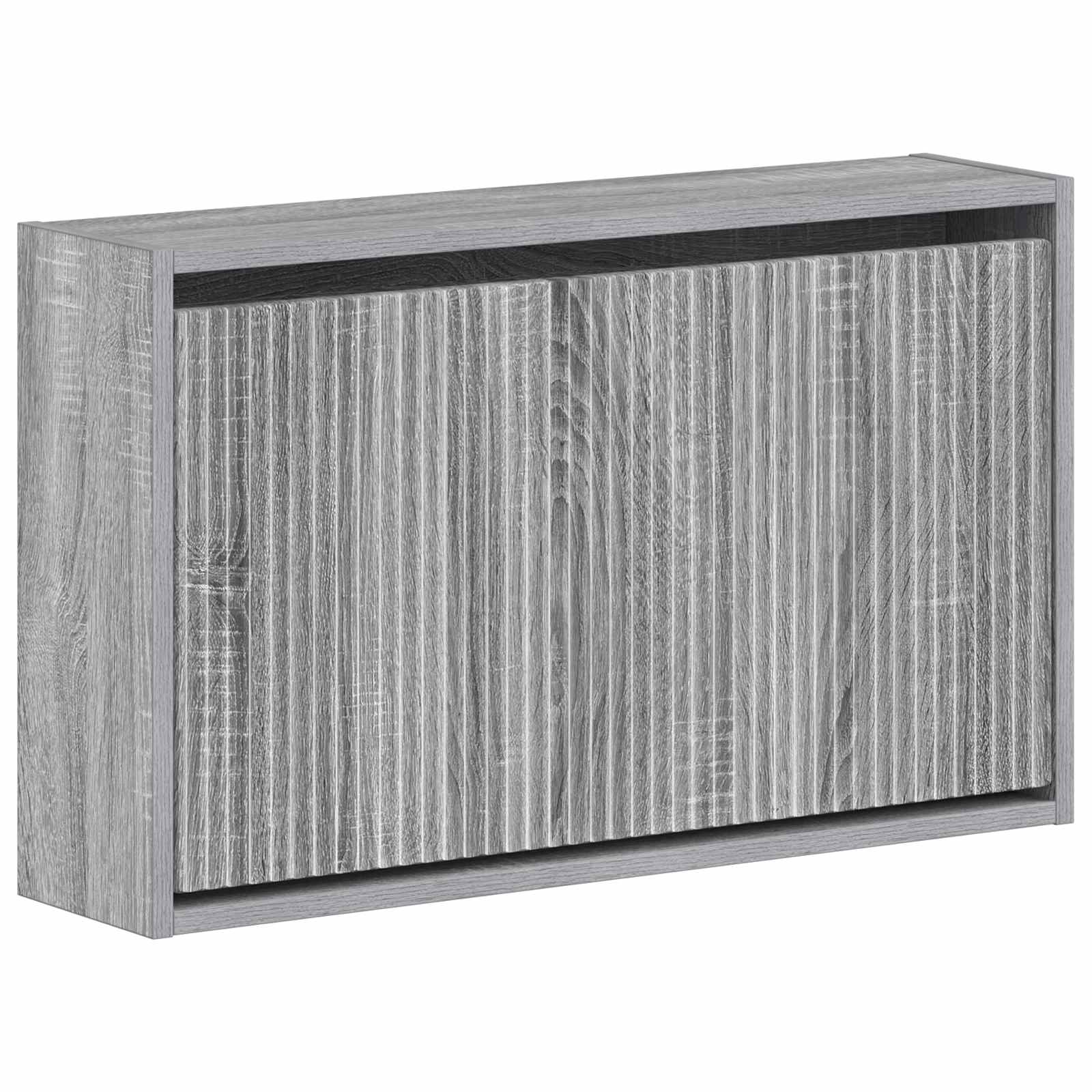 vidaXL Wandgemonteerde Schoenkast ARNHEM 71 x 17 x 43 cm Bewerkt hout
