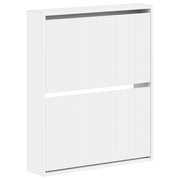 vidaXL Wandgemonteerde Schoenkast ARNHEM 71 x 17 x 86 cm Bewerkt hout