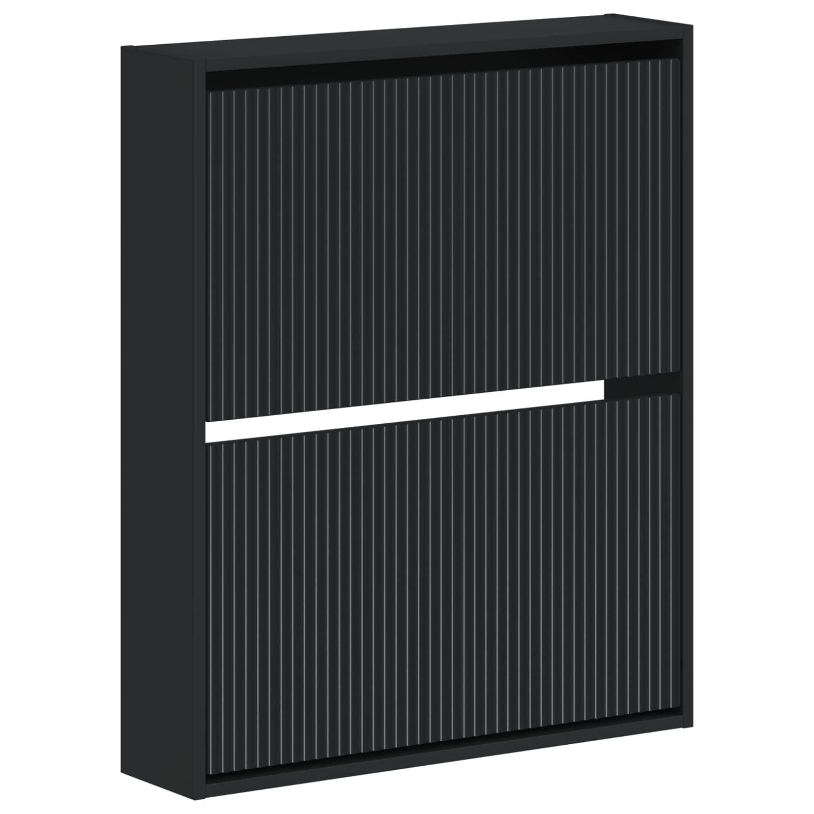 vidaXL Wandgemonteerde Schoenkast ARNHEM 71 x 17 x 86 cm Bewerkt hout