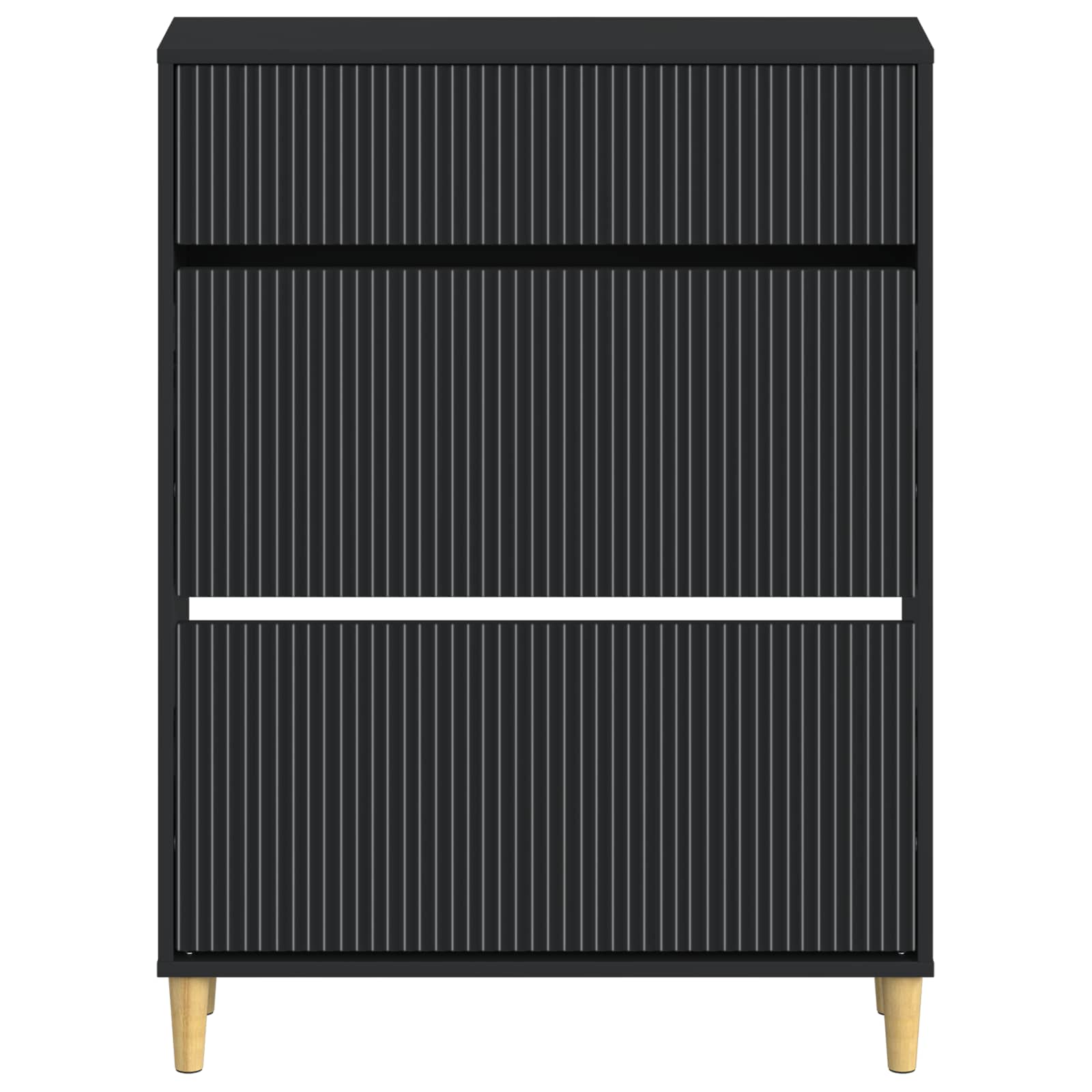 vidaXL Schoenenkast ARNHEM 78 x 24 x 103 cm Bewerkt hout Wit