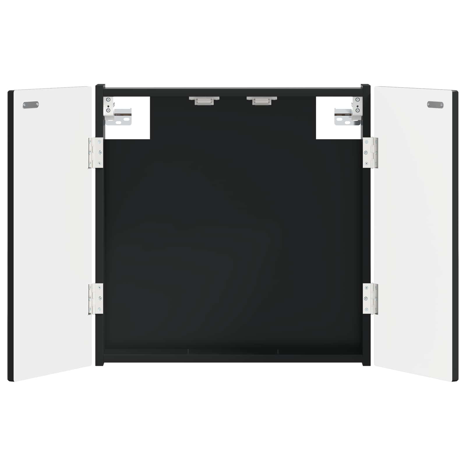 vidaXL Dartbord Kabinet ARNHEM Wit 52,5 x 10,5 x 53,5 cm Bewerkt hout