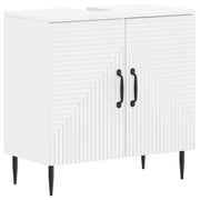 vidaXL Badkamer wastafelkast HAARLEM Wit 59,5 x 31,5 x 59 cm