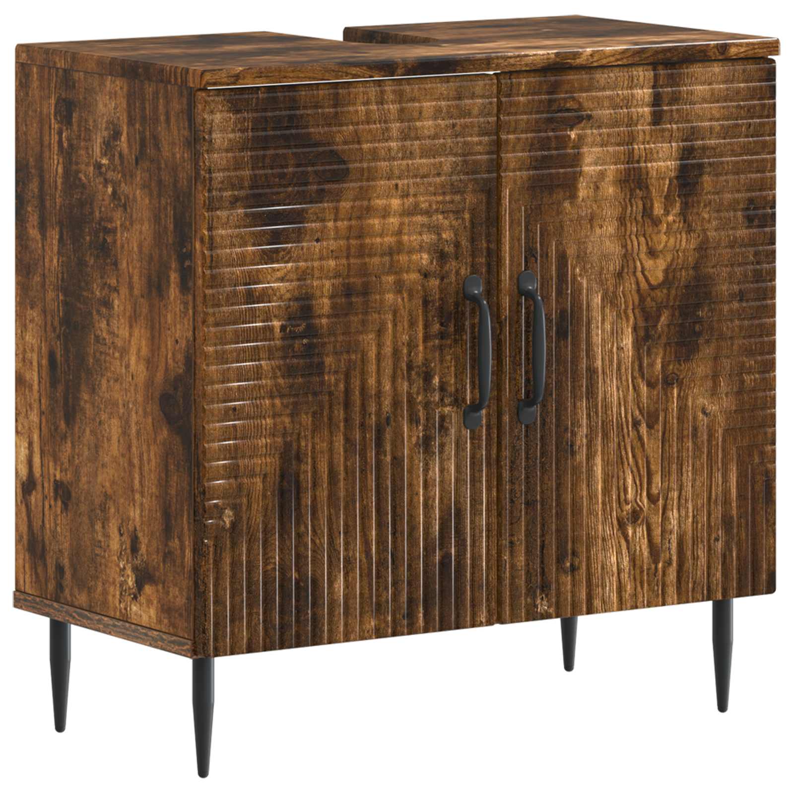 vidaXL Badkamer wastafelkast HAARLEM Wit 59,5 x 31,5 x 59 cm