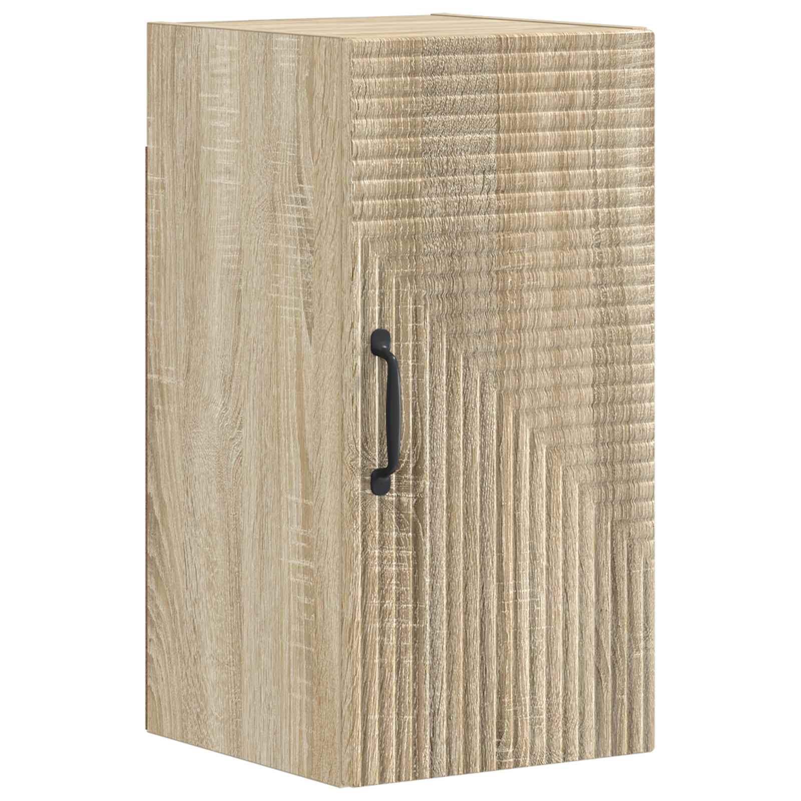 vidaXL Badkamer wandkast HAARLEM Wit 30 x 31 x 59 cm Bewerkt hout