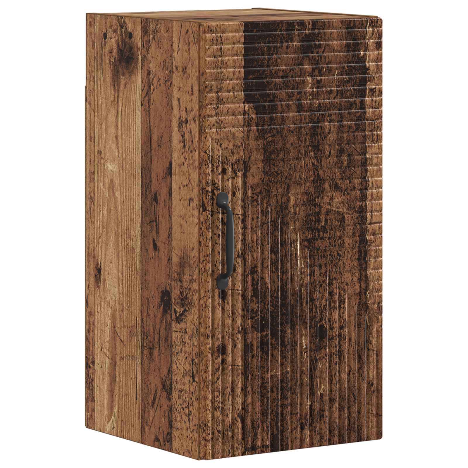 vidaXL Badkamer wandkast HAARLEM Wit 30 x 31 x 59 cm Bewerkt hout