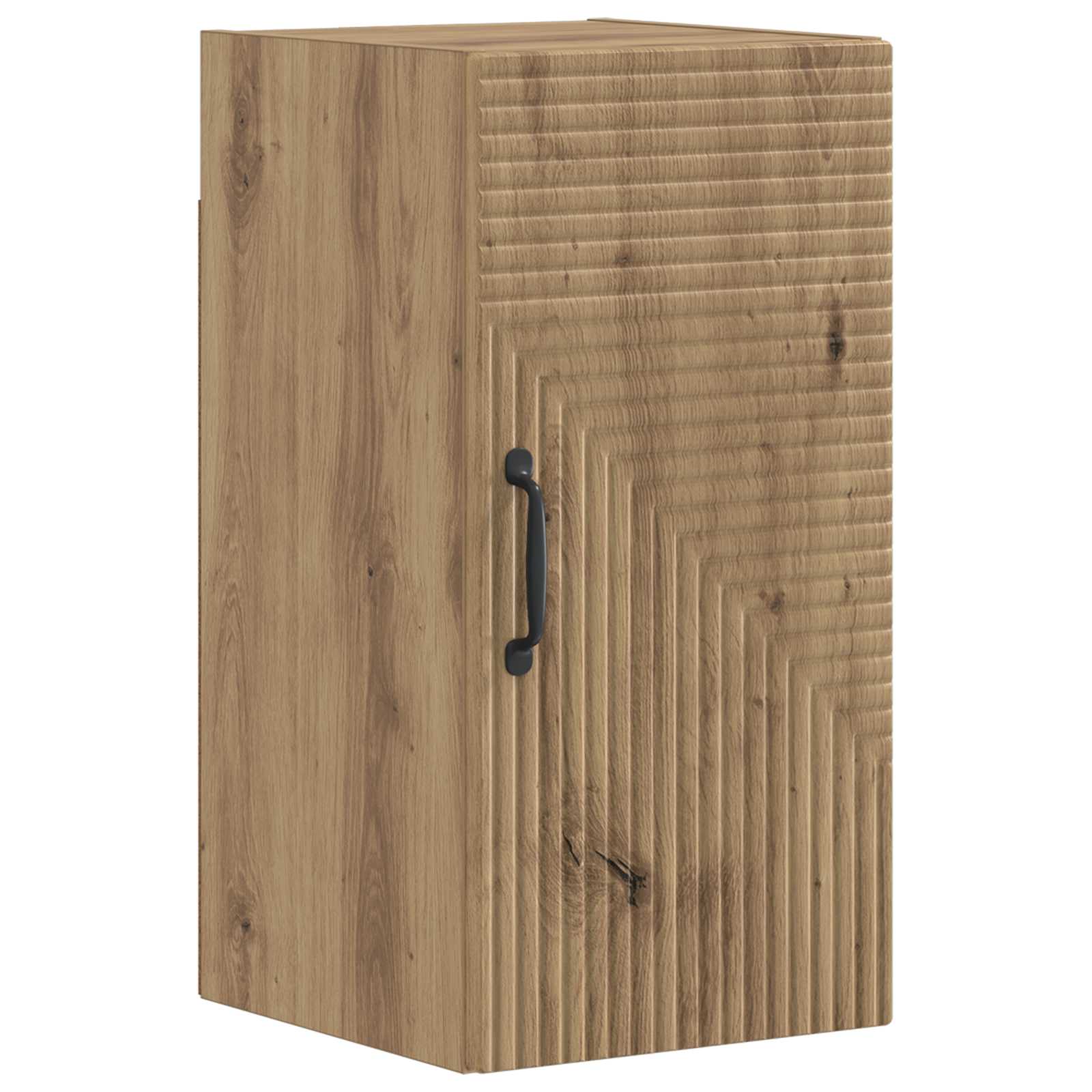 vidaXL Badkamer wandkast HAARLEM Wit 30 x 31 x 59 cm Bewerkt hout
