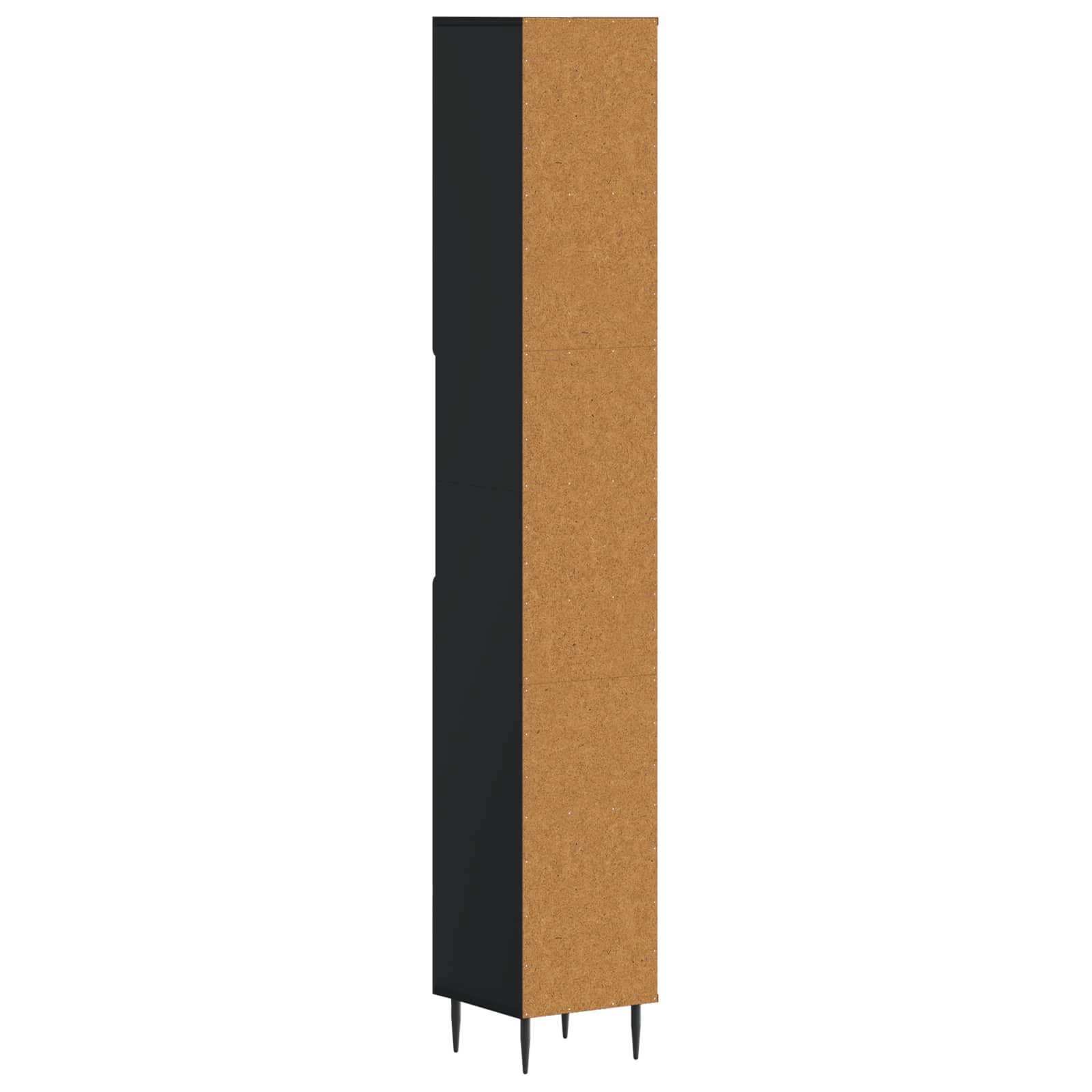vidaXL Badkamerkast met Open Plank HAARLEM Wit 30 x 31 x 190 cm