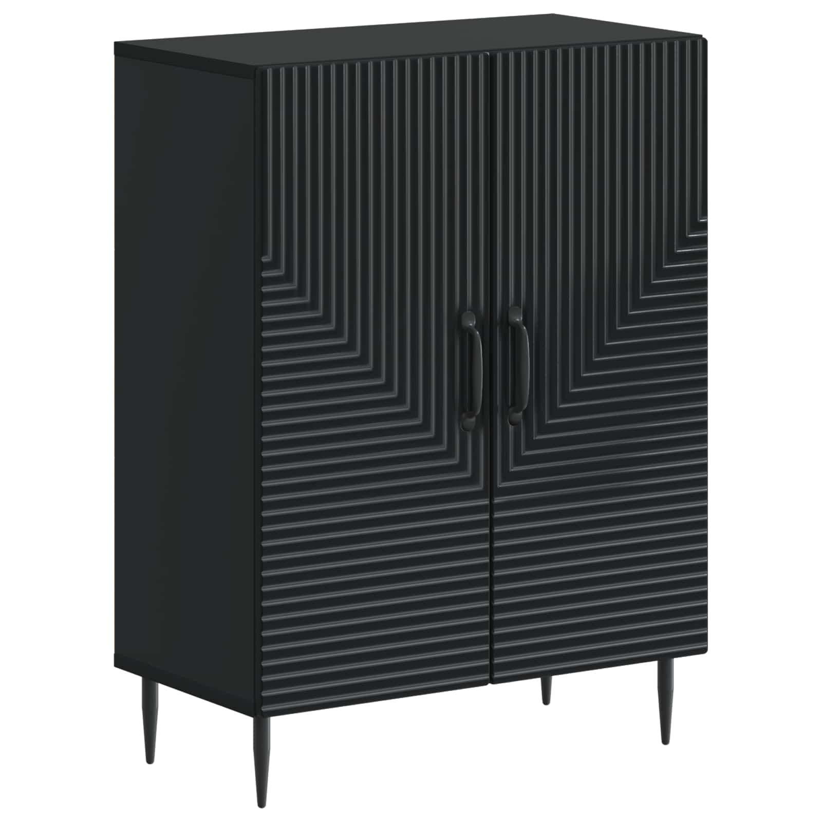 vidaXL Badkamer Opbergkast HAARLEM Wit 59,5 x 31 x 80 cm Bewerkt hout