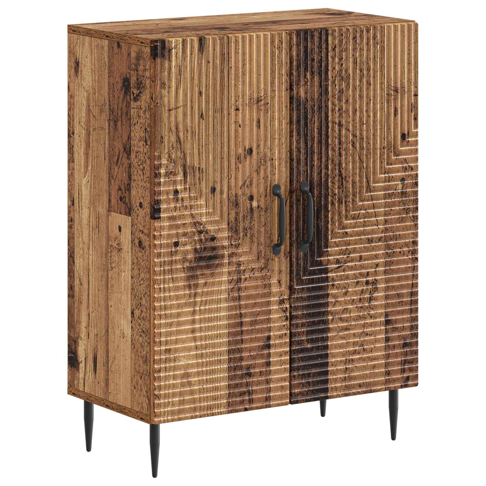 vidaXL Badkamer Opbergkast HAARLEM Wit 59,5 x 31 x 80 cm Bewerkt hout