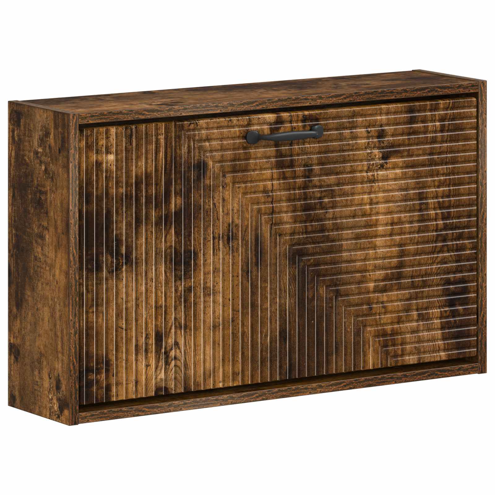 vidaXL Wandgemonteerde Schoenkast HAARLEM 71 x 17 x 43 cm Bewerkt hout