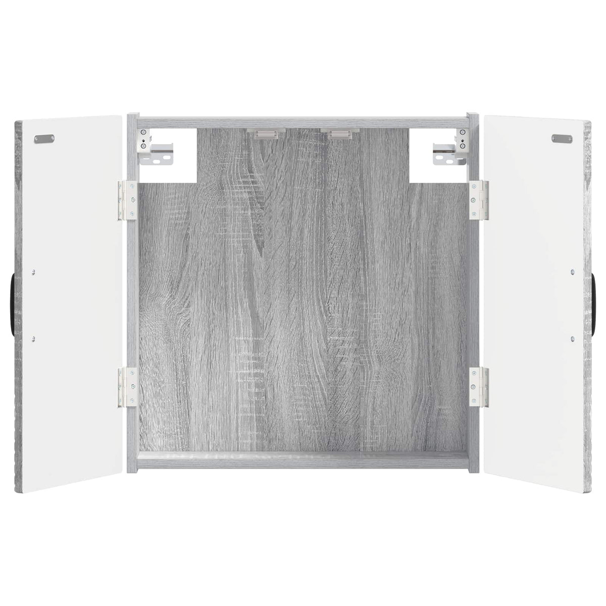 vidaXL Dartbord Kabinet HAARLEM Wit 52,5 x 10,5 x 53,5 cm Bewerkt hout