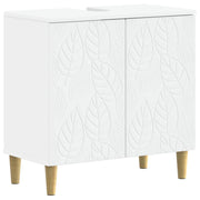 vidaXL Badkamer wastafelkast DELFT Wit 59,5 x 31,5 x 59 cm