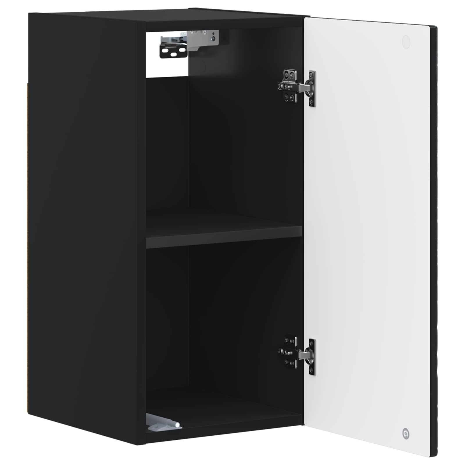 vidaXL Badkamer wandkast DELFT Wit 30 x 31 x 59 cm Bewerkt hout