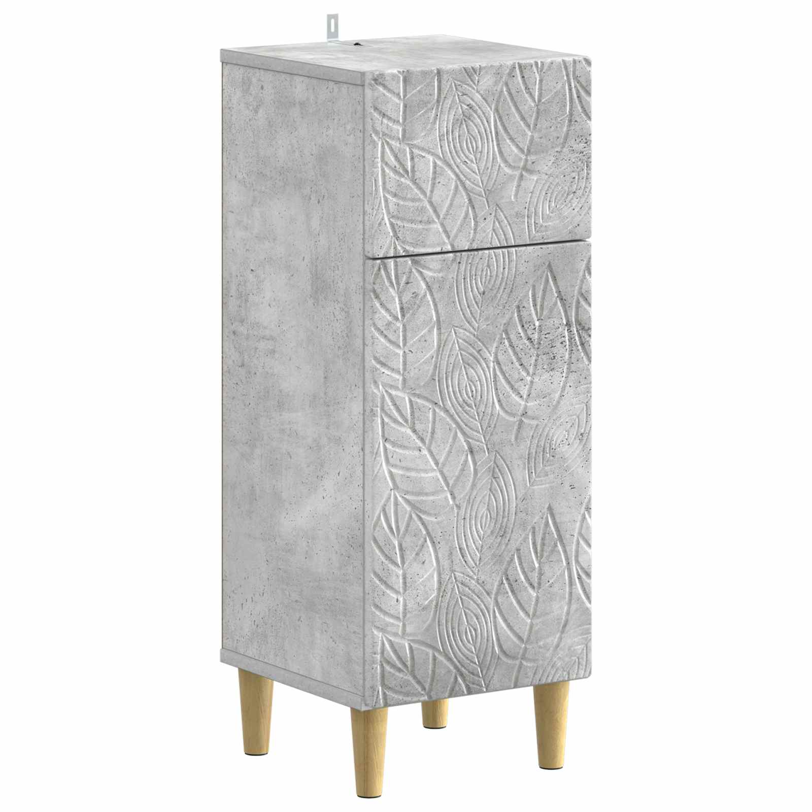 vidaXL Badkamer Opbergkast DELFT Wit 30 x 31 x 80 cm Bewerkt hout
