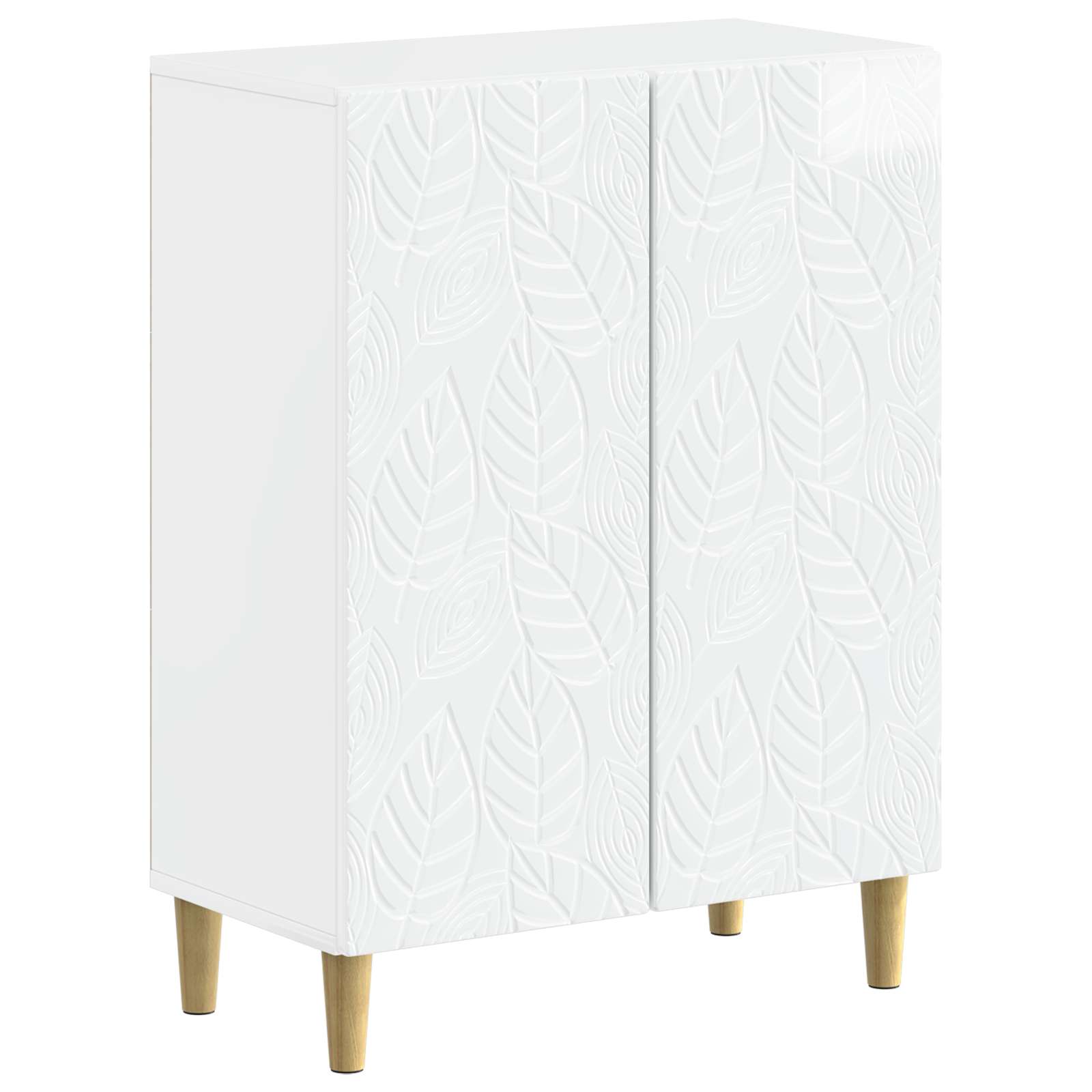 vidaXL Badkamer Opbergkast DELFT Wit 59,5 x 31 x 80 cm Bewerkt hout