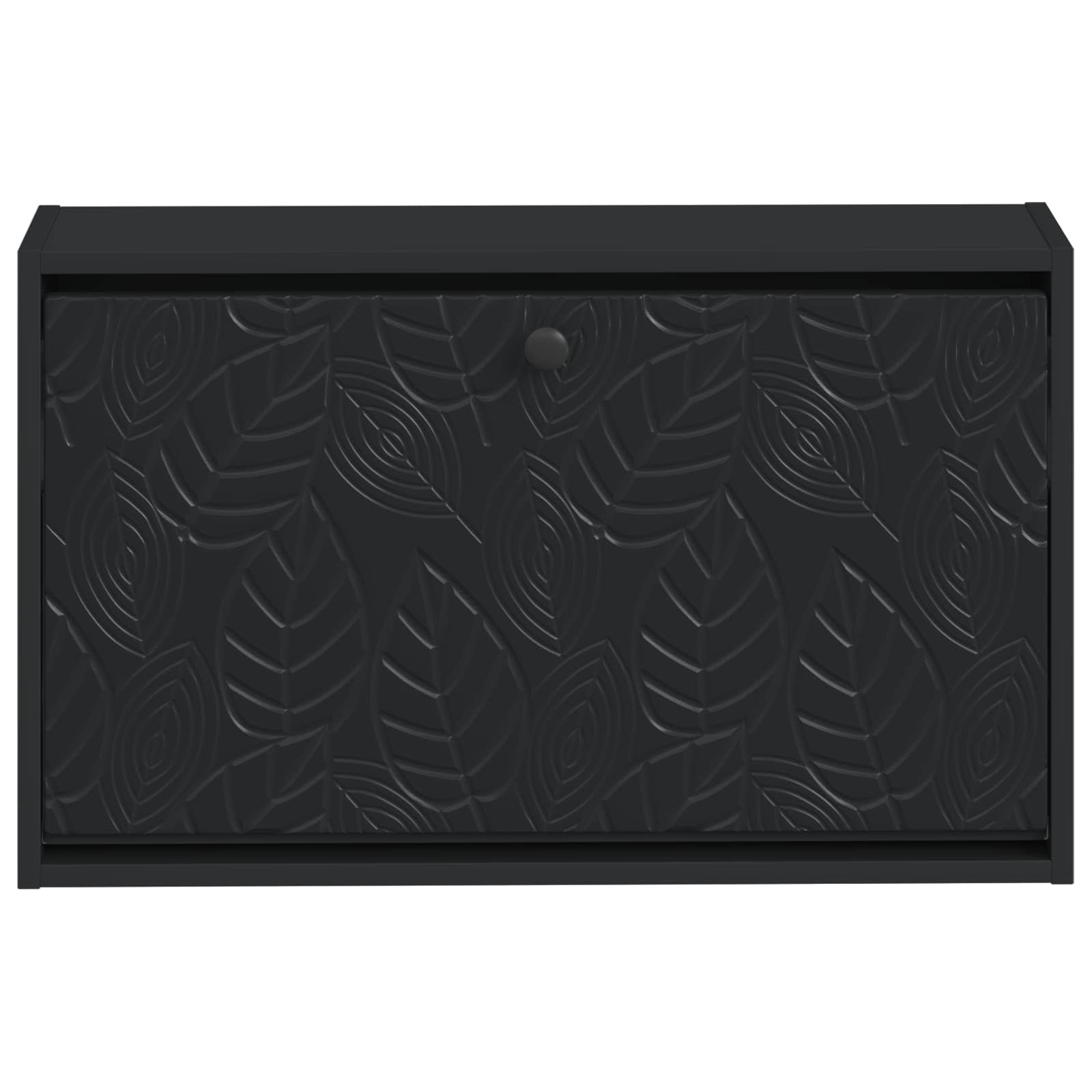 vidaXL Wandgemonteerde Schoenkast DELFT 71 x 17 x 43 cm Bewerkt hout
