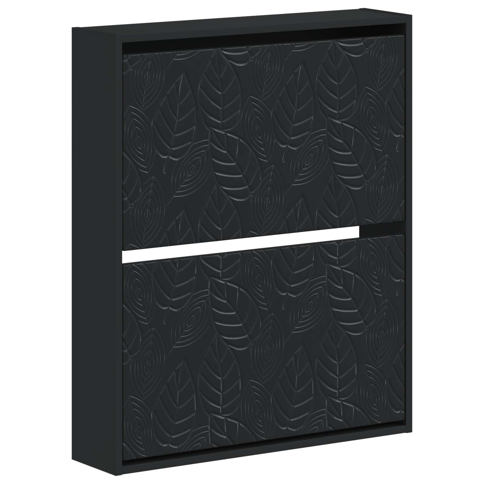 vidaXL Wandgemonteerde Schoenkast DELFT 71 x 17 x 86 cm Bewerkt hout