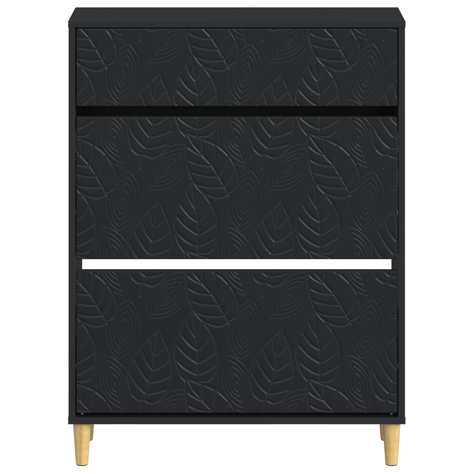 vidaXL Schoenenkast DELFT 78 x 24 x 103 cm Bewerkt hout Wit