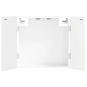 vidaXL Dartbord Kabinet DELFT Wit 52,5 x 10,5 x 53,5 cm Bewerkt hout