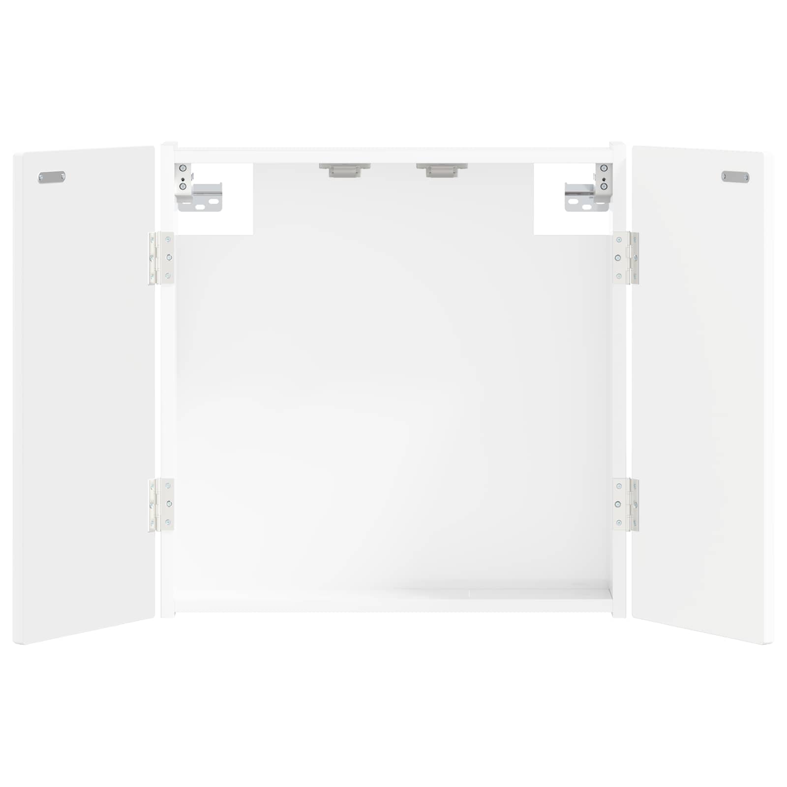 vidaXL Dartbord Kabinet DELFT Wit 52,5 x 10,5 x 53,5 cm Bewerkt hout