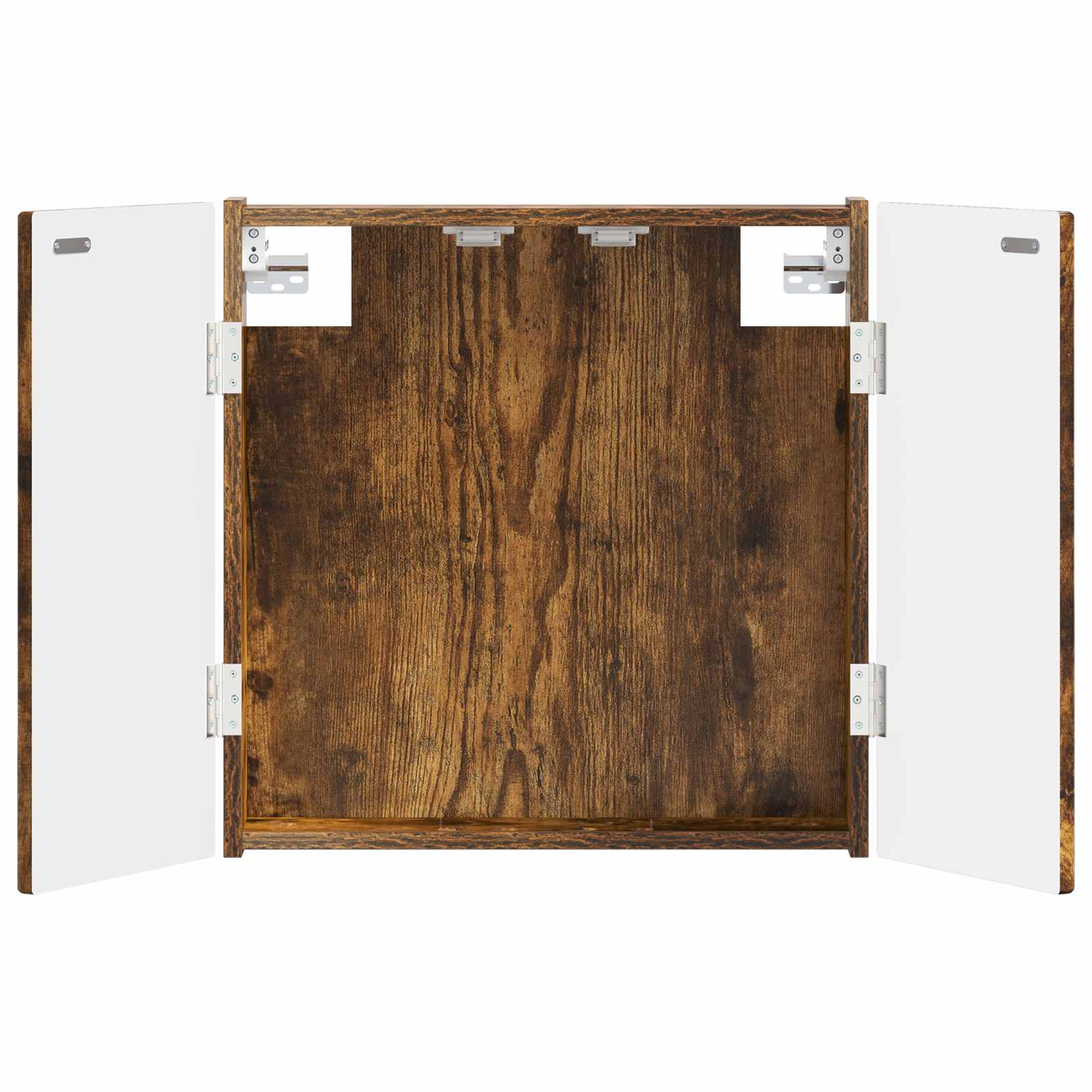 vidaXL Dartbord Kabinet DELFT Wit 52,5 x 10,5 x 53,5 cm Bewerkt hout