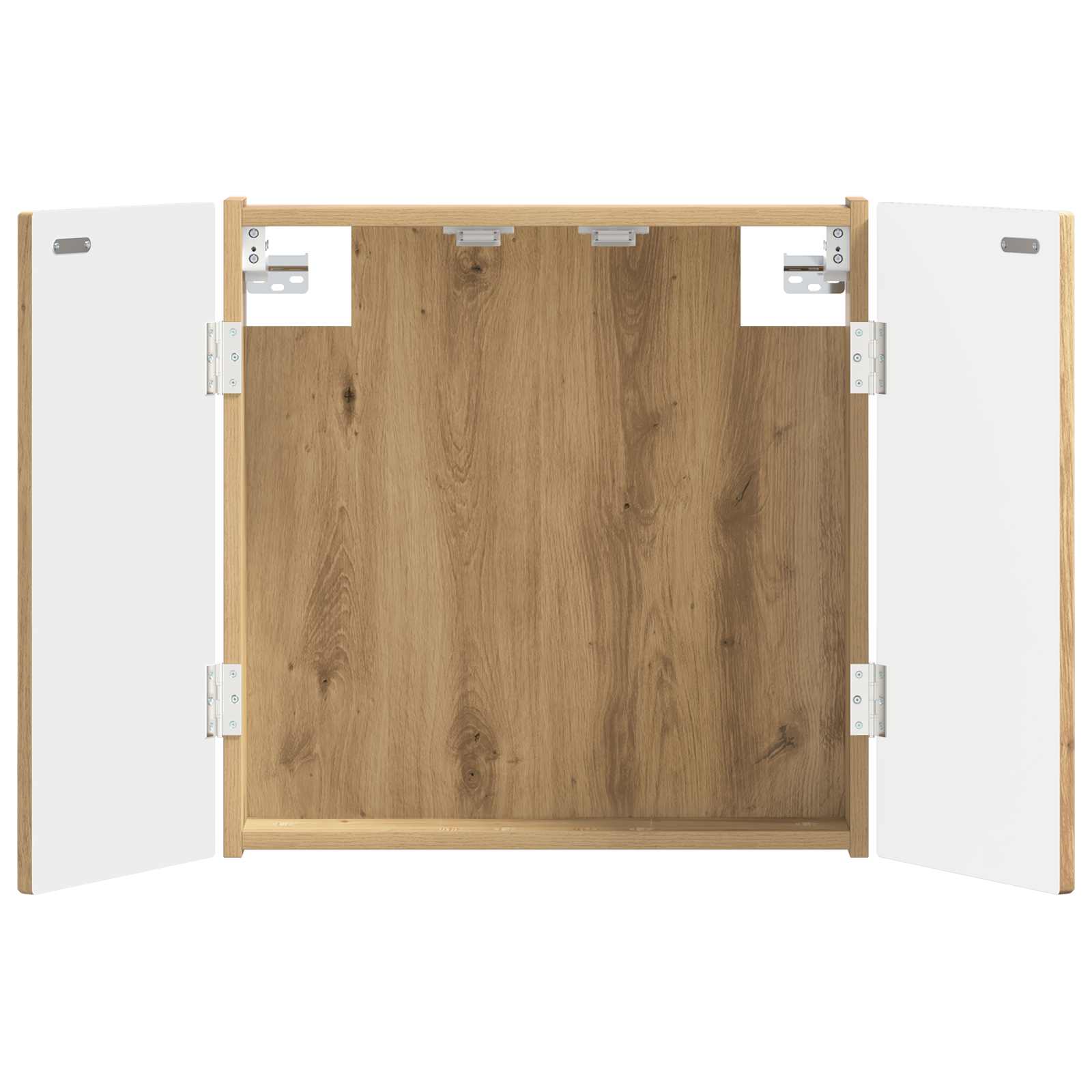 vidaXL Dartbord Kabinet DELFT Wit 52,5 x 10,5 x 53,5 cm Bewerkt hout