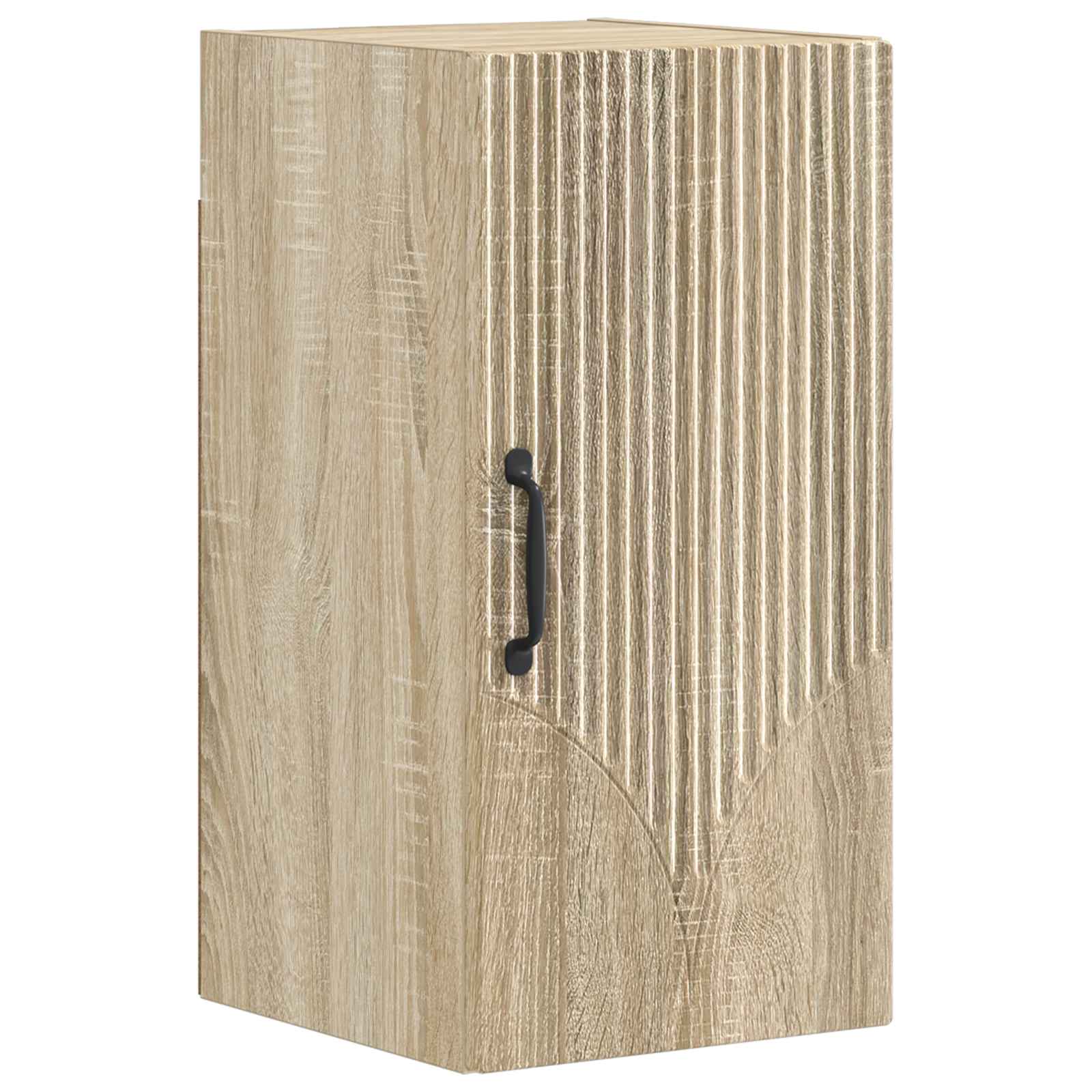 vidaXL Badkamer wandkast HOORN Wit 30 x 31 x 59 cm Bewerkt hout