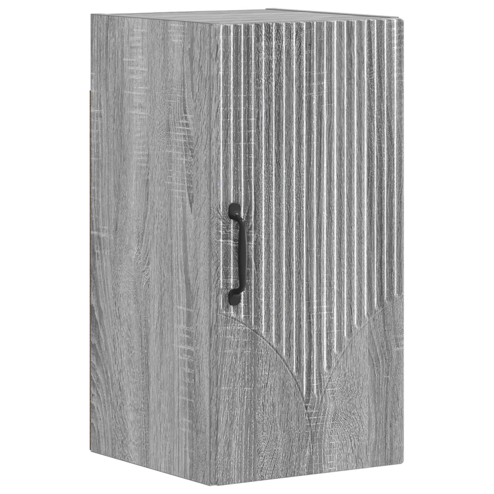 vidaXL Badkamer wandkast HOORN Wit 30 x 31 x 59 cm Bewerkt hout