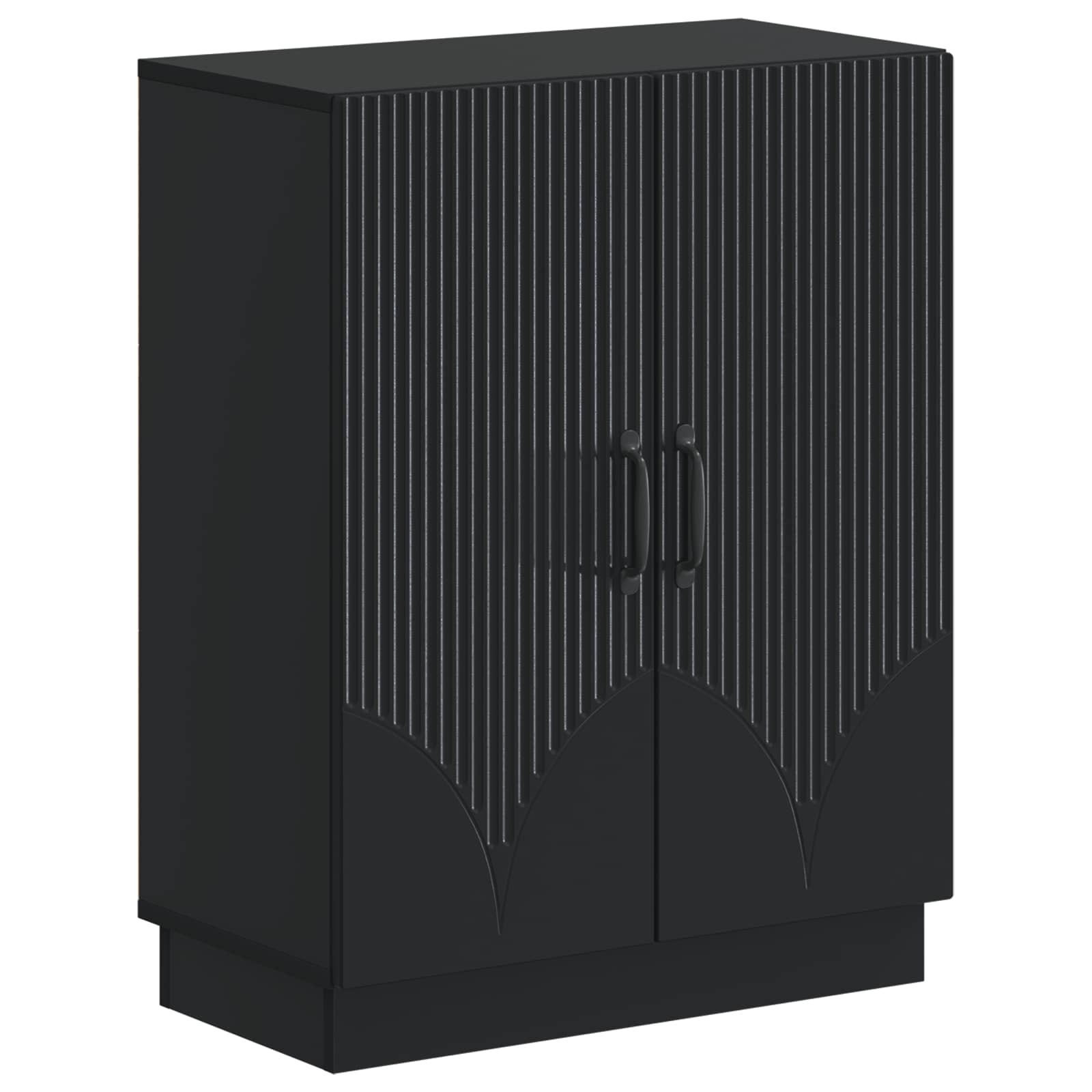 vidaXL Badkamer Opbergkast HOORN Wit 59,5 x 31 x 77 cm Bewerkt hout