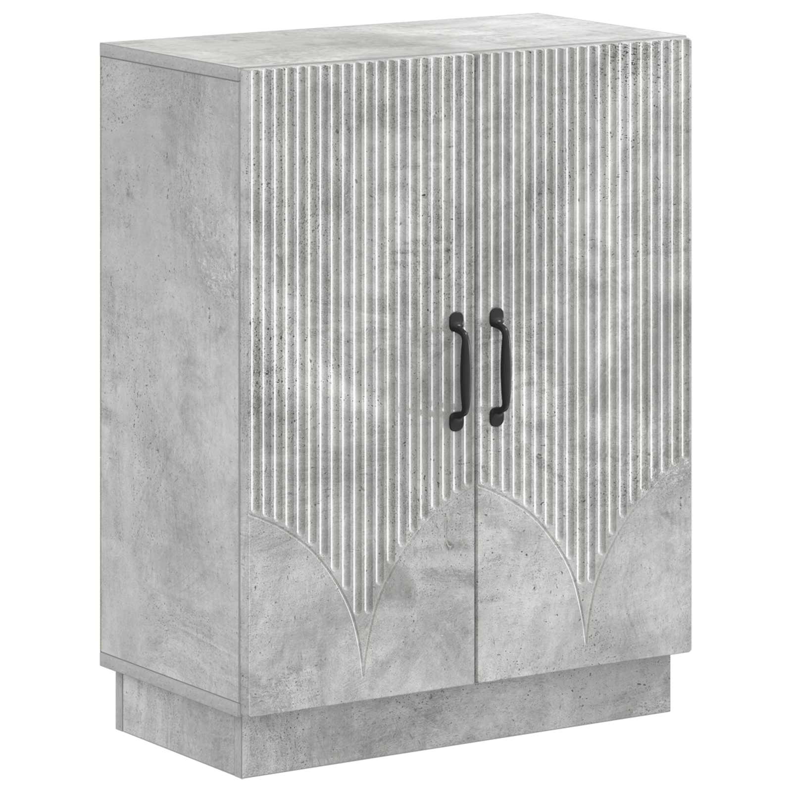 vidaXL Badkamer Opbergkast HOORN Wit 59,5 x 31 x 77 cm Bewerkt hout