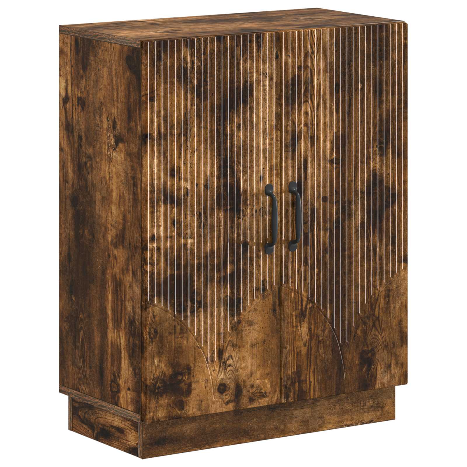 vidaXL Badkamer Opbergkast HOORN Wit 59,5 x 31 x 77 cm Bewerkt hout