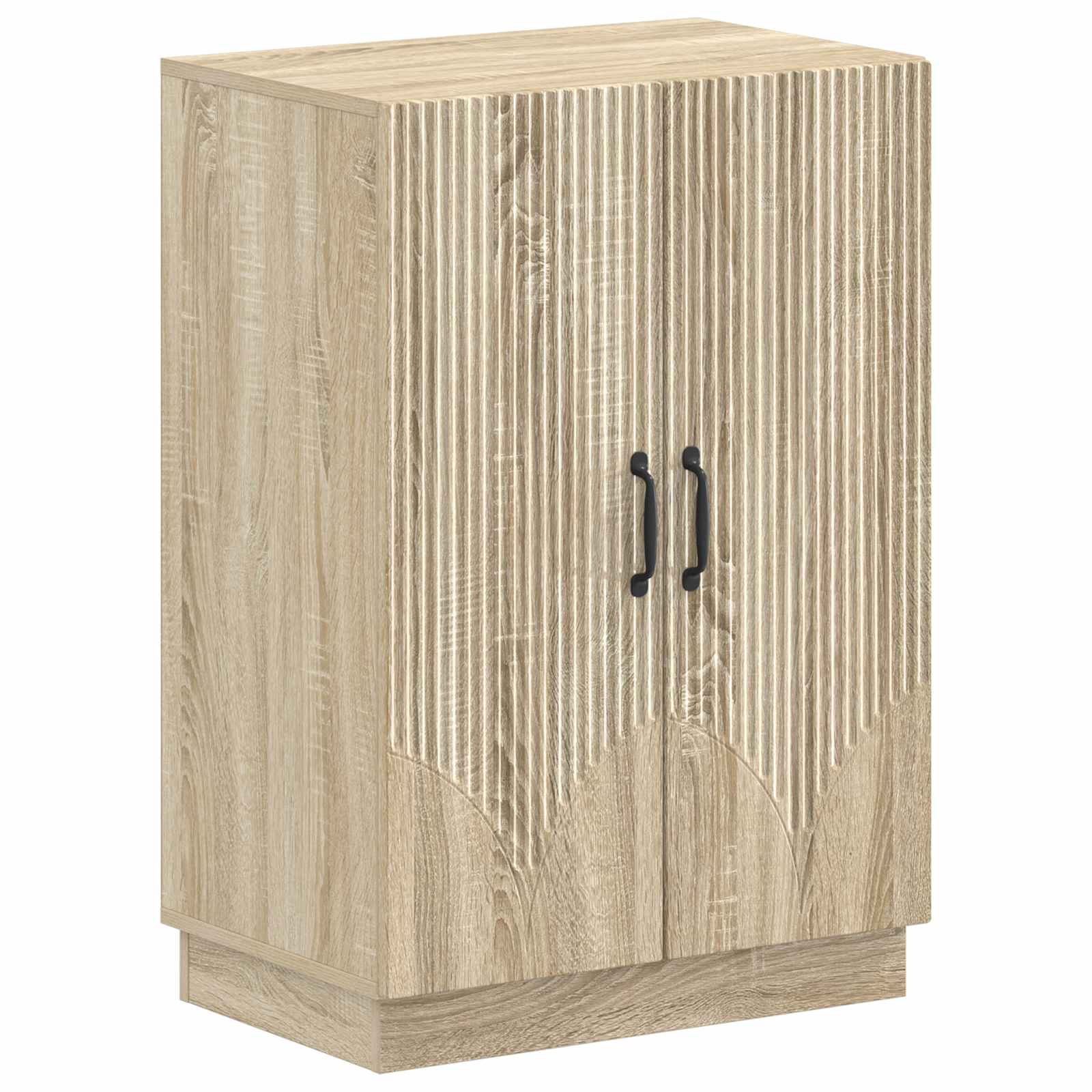 vidaXL Schoenenkast HOORN 59,5 x 39,5 x 87 cm Bewerkt hout Wit
