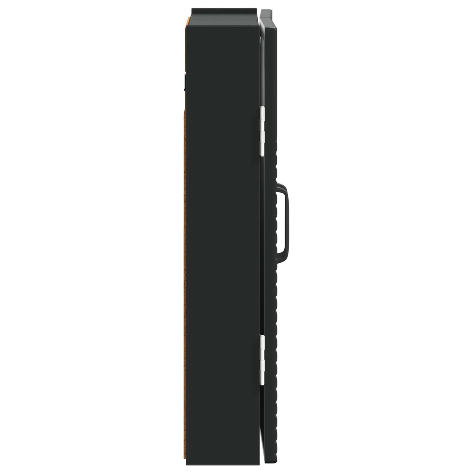 vidaXL Dartbord Kabinet HOORN Wit 52,5 x 10,5 x 53,5 cm Bewerkt hout