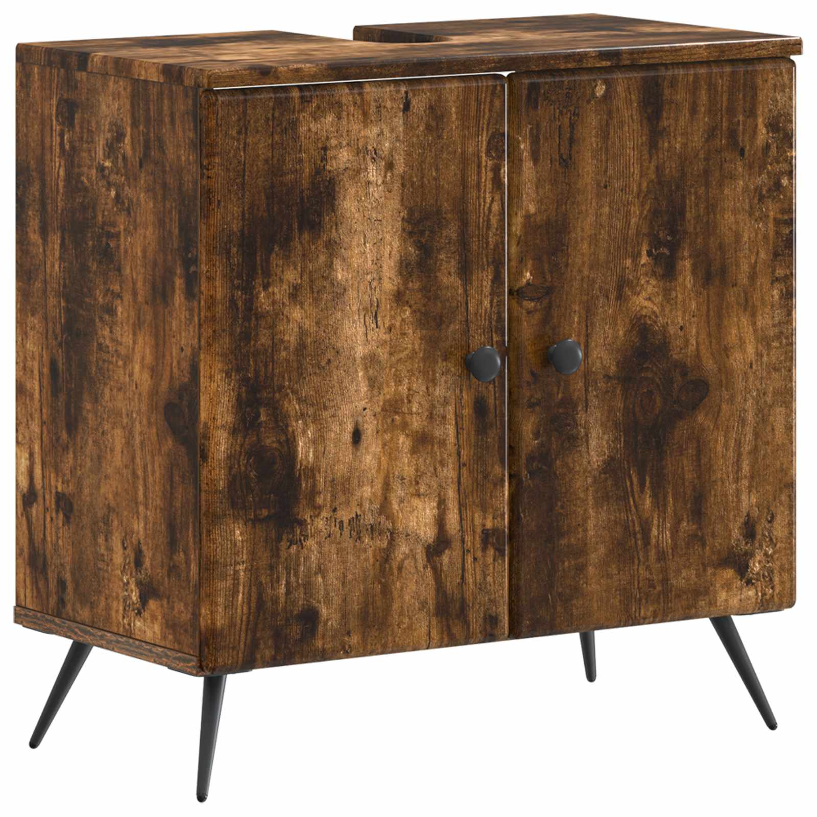 vidaXL Badkamer wastafelkast BREDA Wit 59,5 x 31,5 x 59 cm
