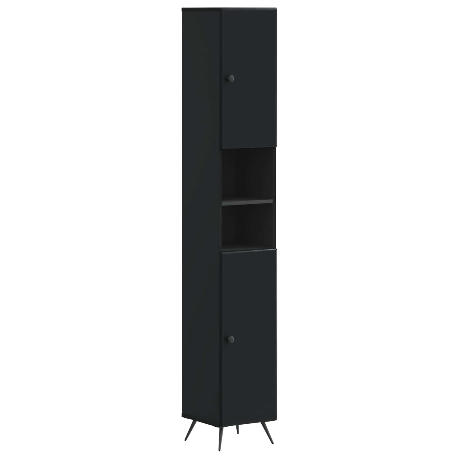 vidaXL Badkamerkast met Open Plank BREDA Wit 30 x 31 x 190 cm