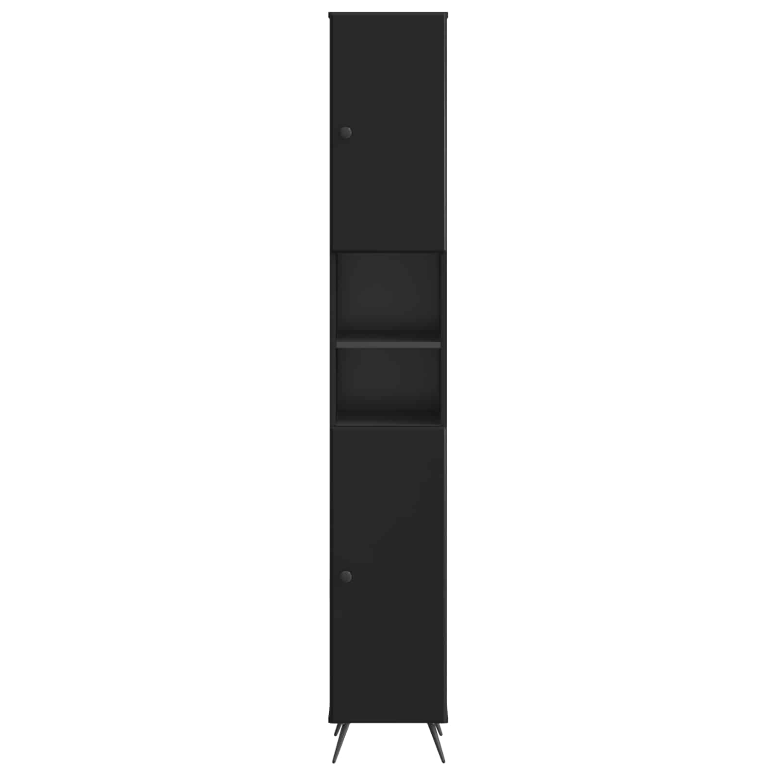 vidaXL Badkamerkast met Open Plank BREDA Wit 30 x 31 x 190 cm