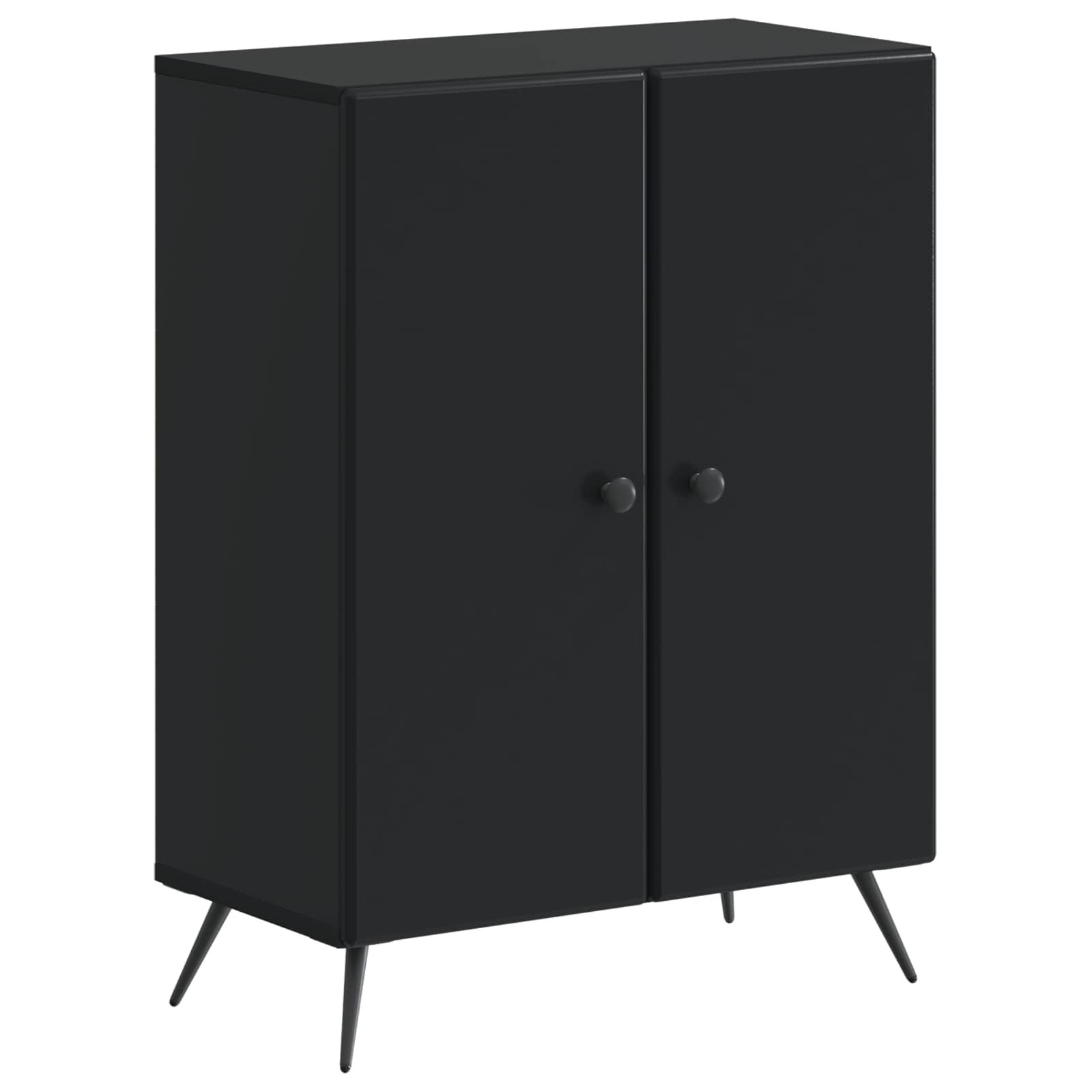 vidaXL Badkamer Opbergkast BREDA Wit 59,5 x 31 x 80 cm Bewerkt hout