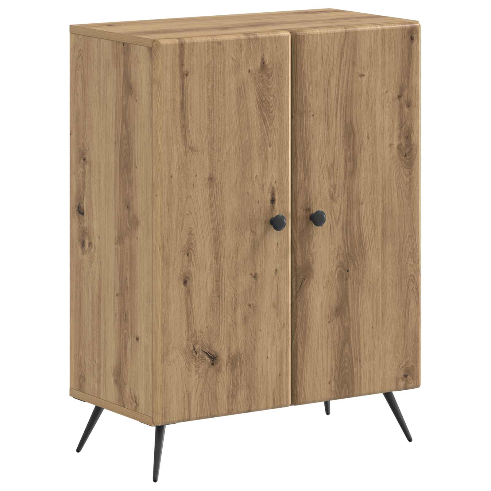 vidaXL Badkamer Opbergkast BREDA Wit 59,5 x 31 x 80 cm Bewerkt hout