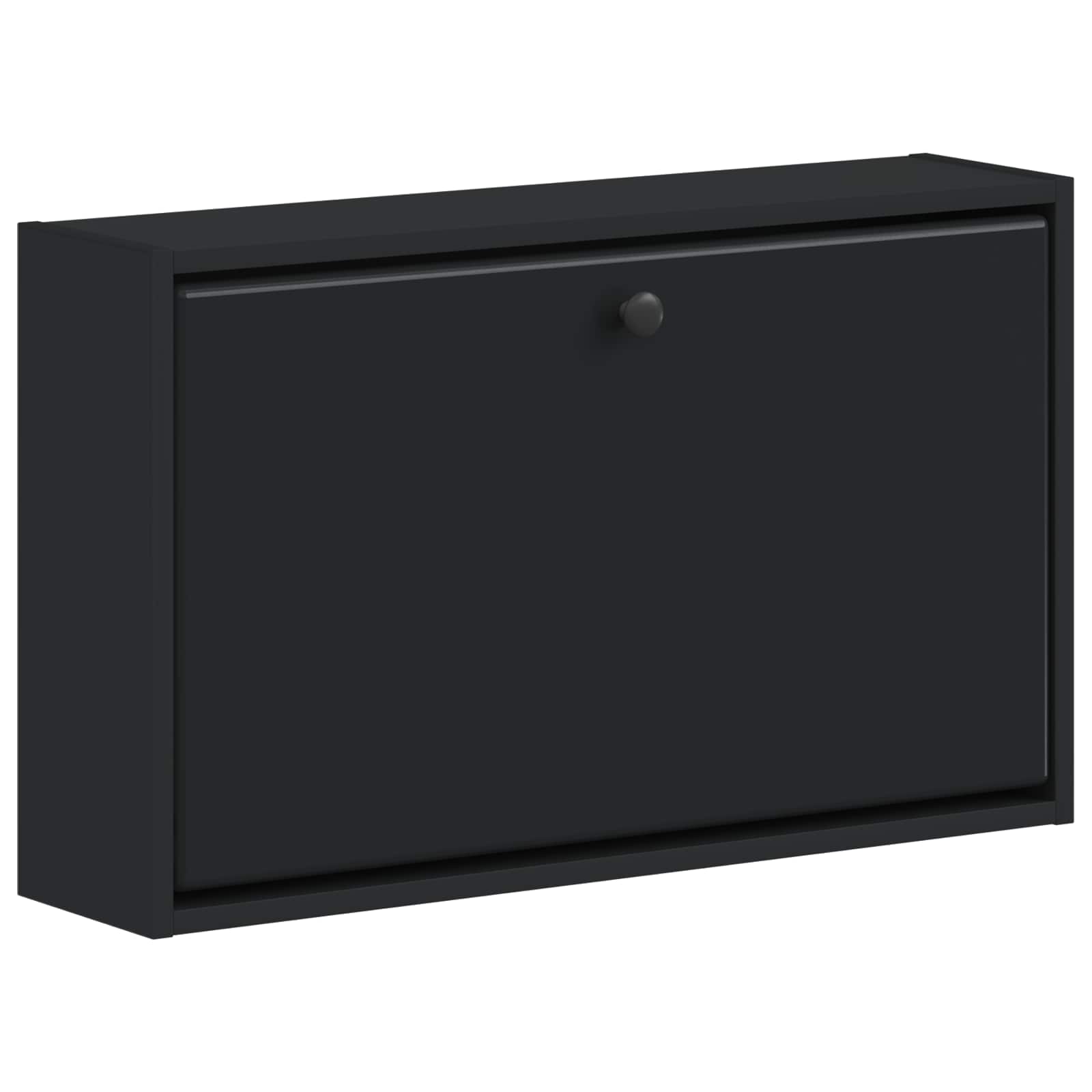 vidaXL Wandgemonteerde Schoenkast BREDA 71 x 17 x 43 cm Bewerkt hout