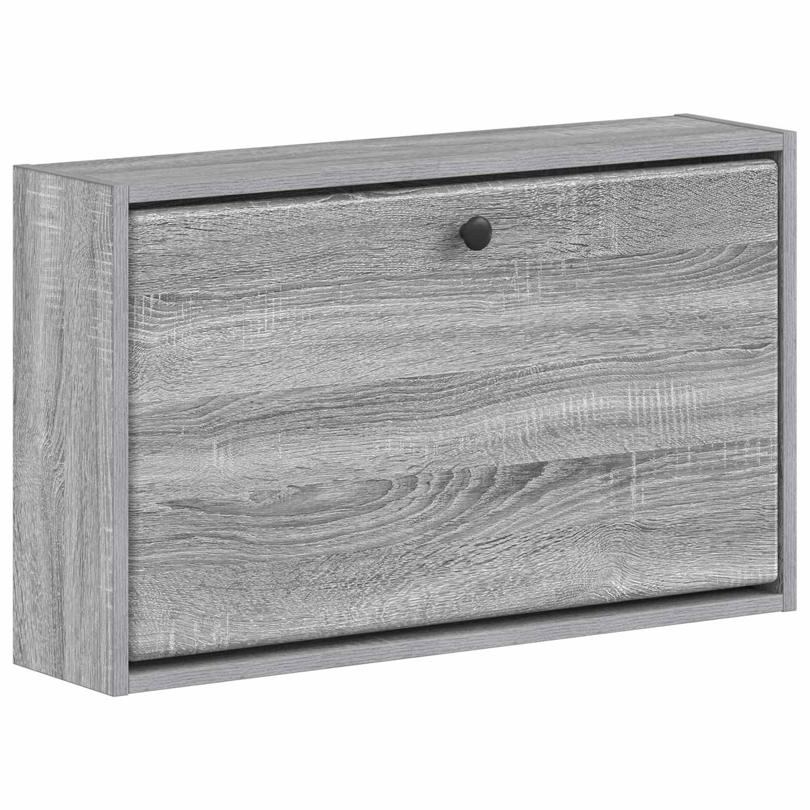 vidaXL Wandgemonteerde Schoenkast BREDA 71 x 17 x 43 cm Bewerkt hout