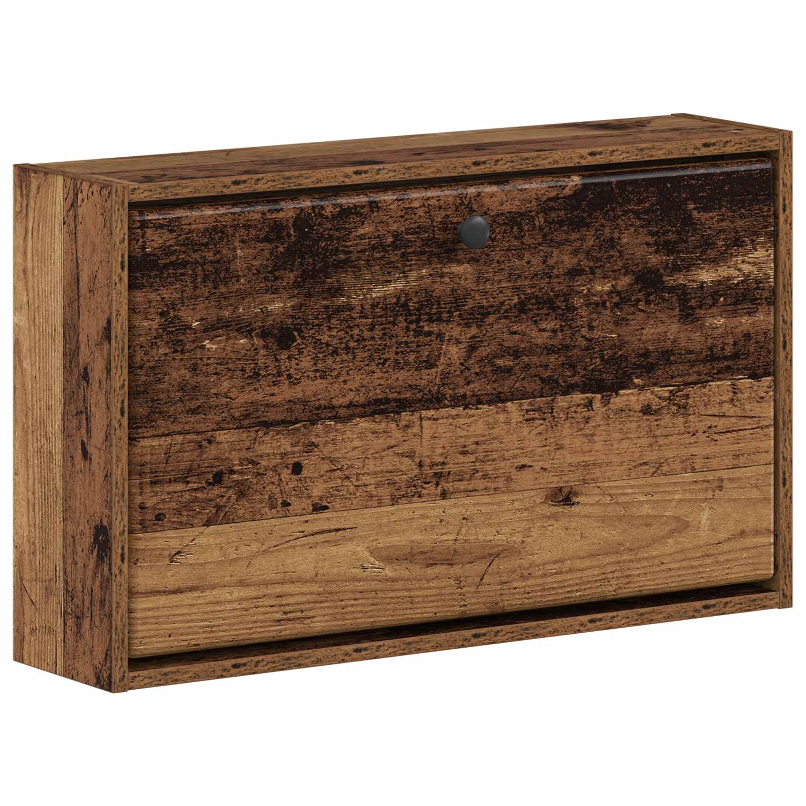 vidaXL Wandgemonteerde Schoenkast BREDA 71 x 17 x 43 cm Bewerkt hout