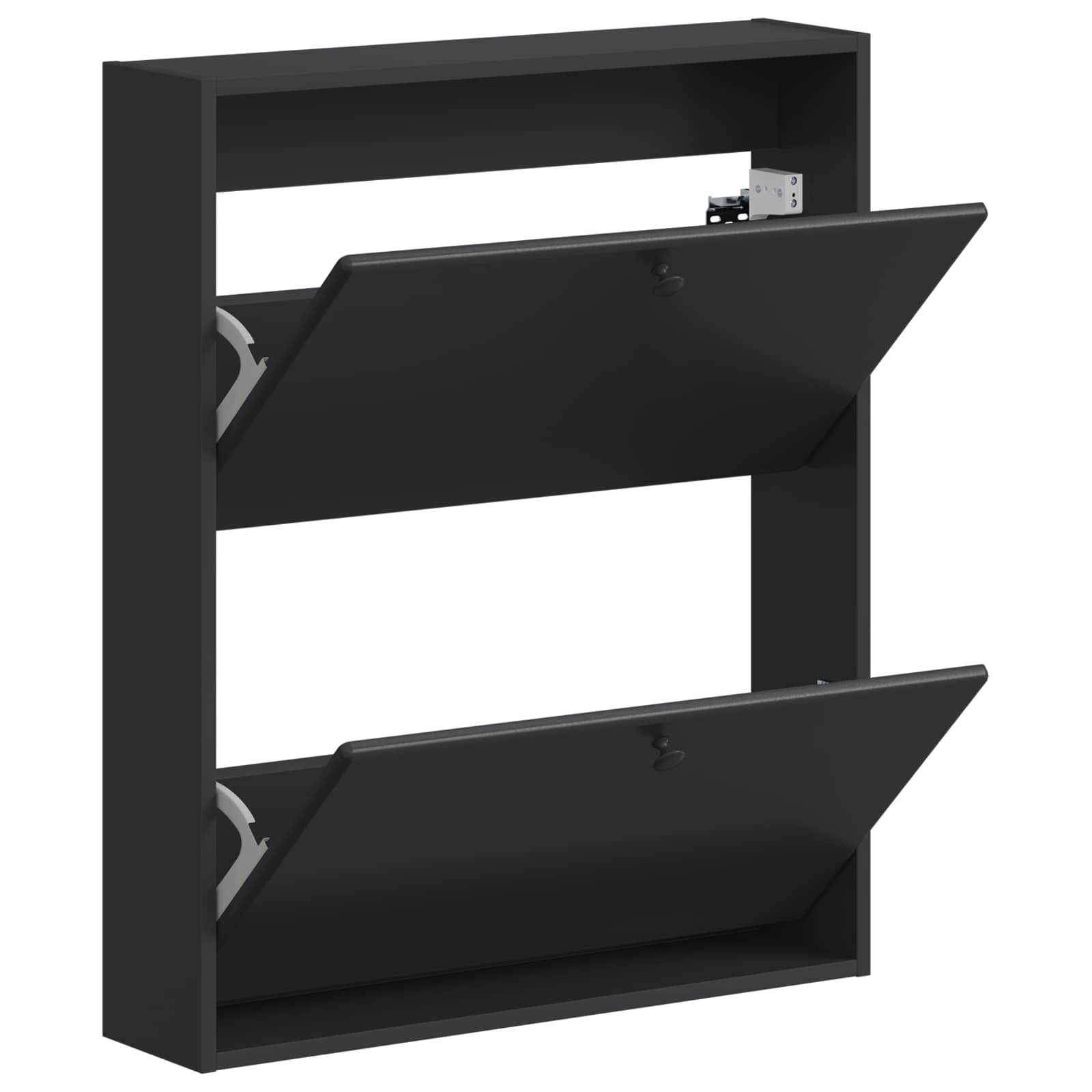 vidaXL Wandgemonteerde Schoenkast BREDA 71 x 17 x 86 cm Bewerkt hout